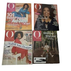Lot of 4 Oprah Magazines